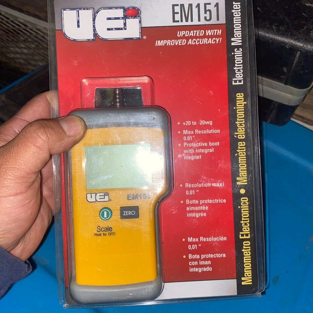 Uei Test Instruments EM151 Electronic Manometer